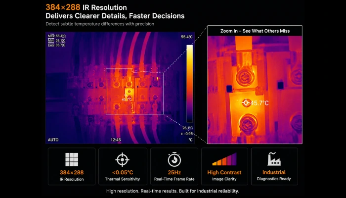Satir HotFind-L Thermal Imaging Camera Review 2 Detector Resolution