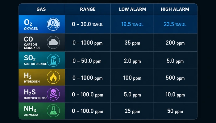 SENKO SP2nd Review: Replaceable Single-Gas Detector 4 Gas Ranges And Alarm Settings