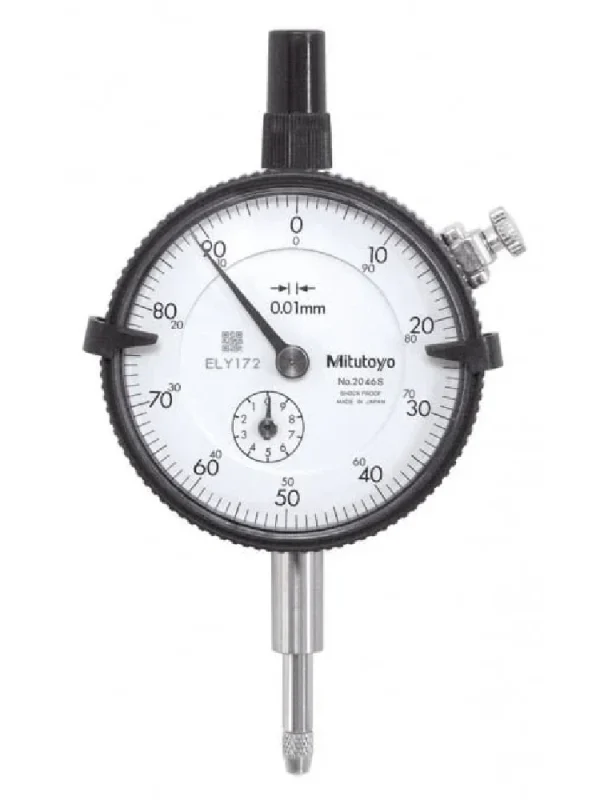 MITUTOYO 2046S DIAL INDICATOR  DIAL GAUGE