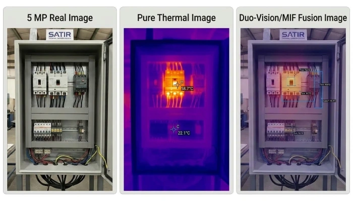 SATIR PX-100 Review: The Ultimate 1024x768 Industrial Thermal Camera 2 Satir Px100 Duo Vision Mif Mode Comparison.webp
