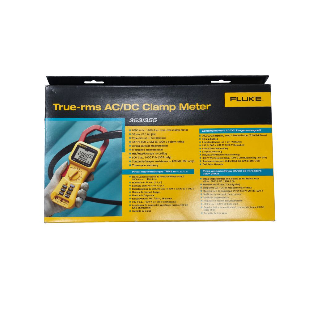 Fluke 353 2000A true RMS clamp meter