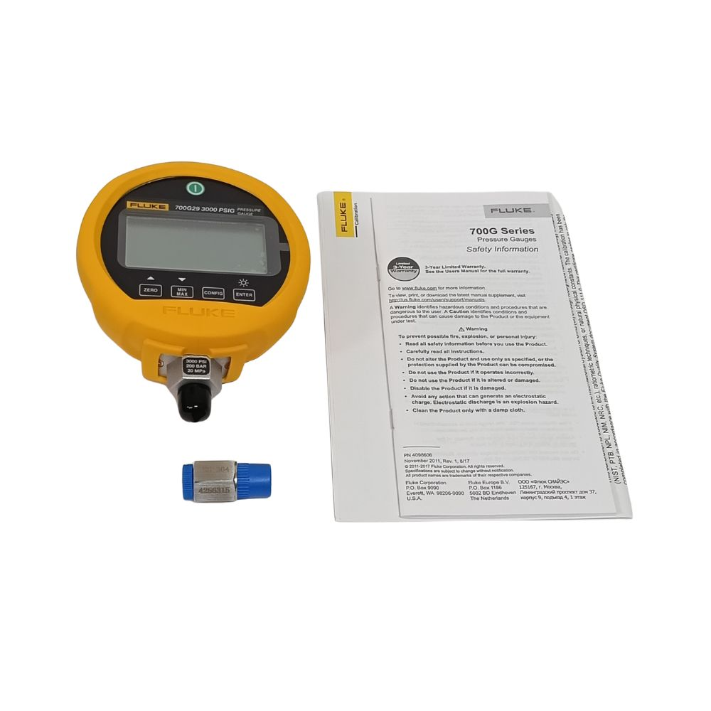 Fluke 700G29 3000 PSIG precision pressure gauge (1)