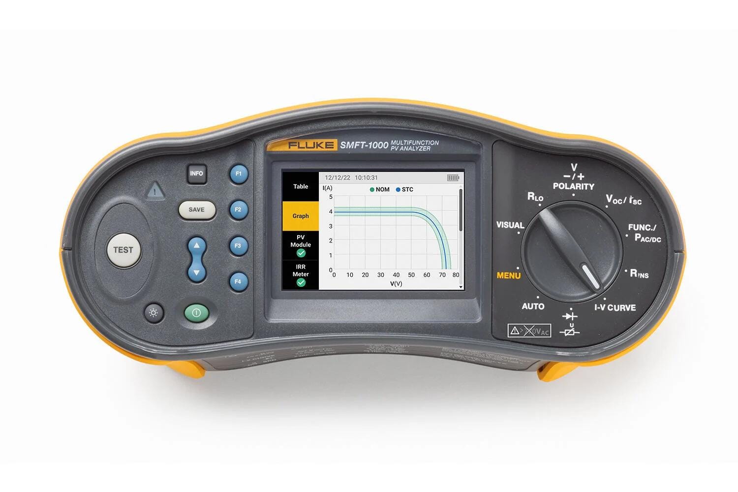Fluke 1000 Multifunction PV Tester and Performance Analyzer, I-V Curve Tracer