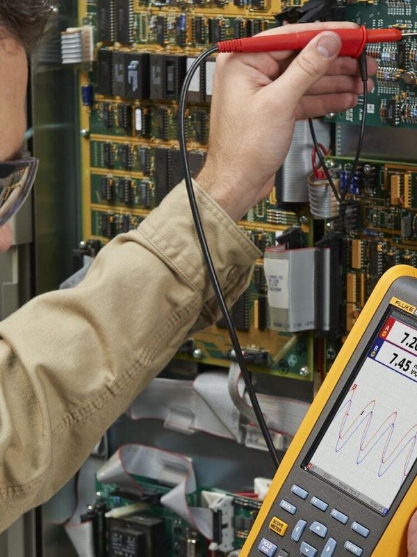 Fluke 120B Series Industrial ScopeMeter Handheld Oscilloscopes