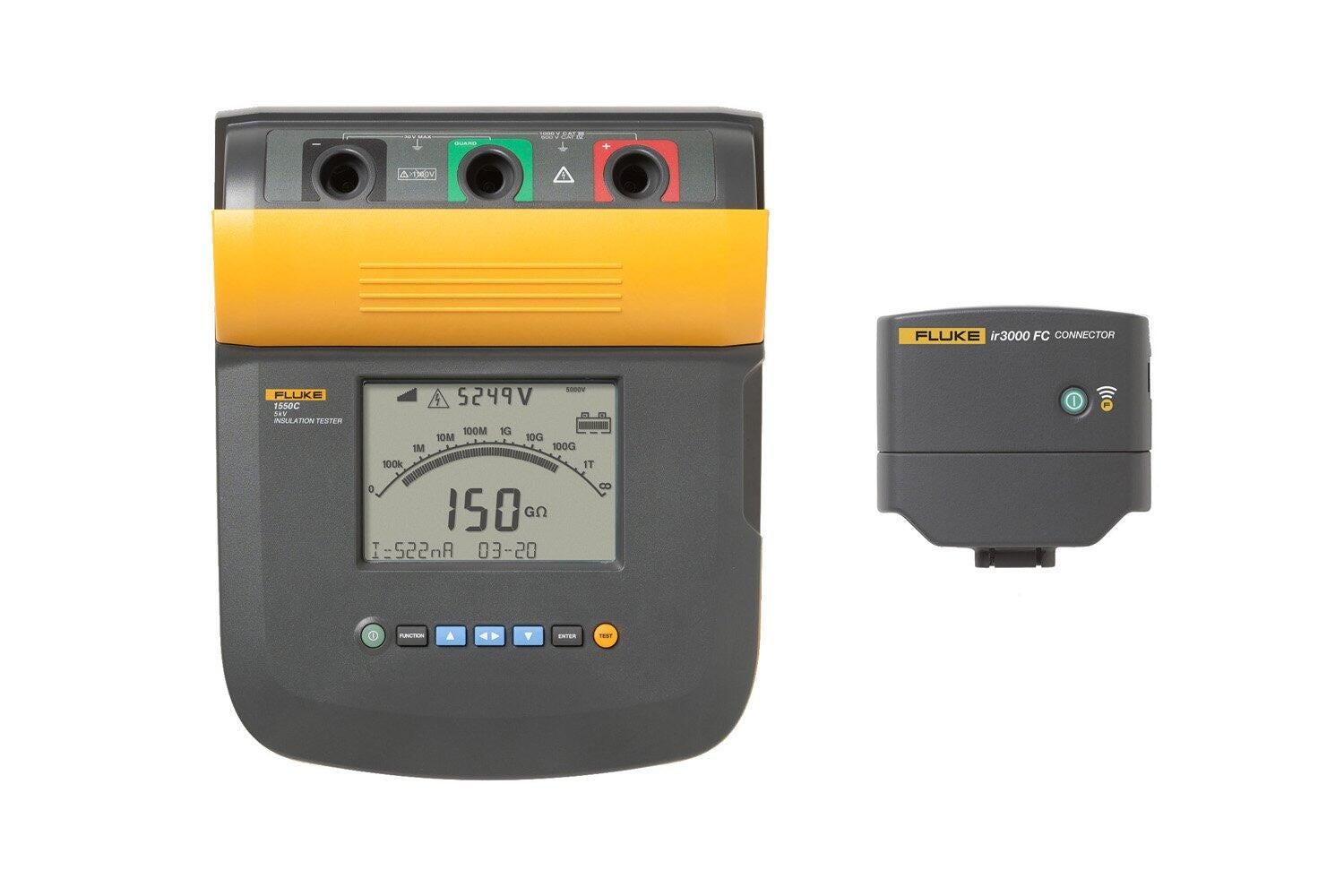 Fluke 1550C FC 5 kV Insulation Tester Kit