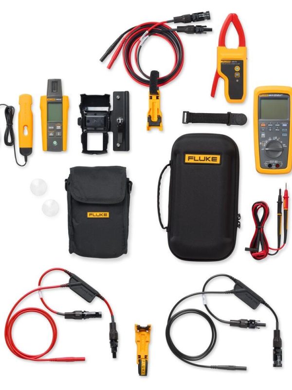 Fluke 283 FC/PV Solar Kit with IRR2-BT, TLPV1 and TLPV2 Test Leads