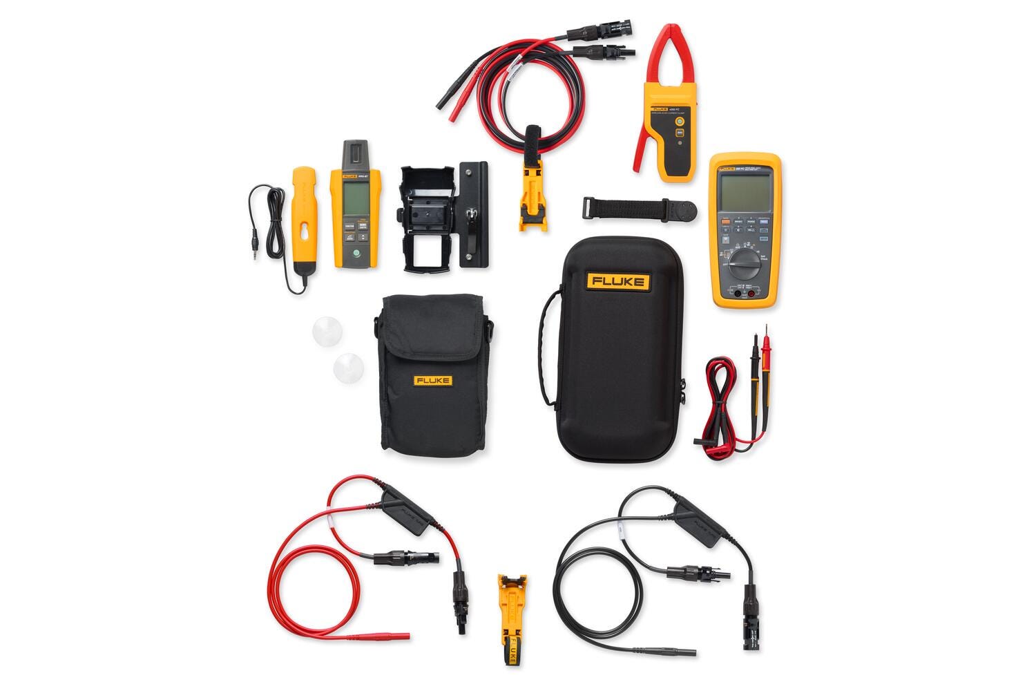 Fluke 283 FC/PV Solar Kit with IRR2-BT, TLPV1 and TLPV2 Test Leads