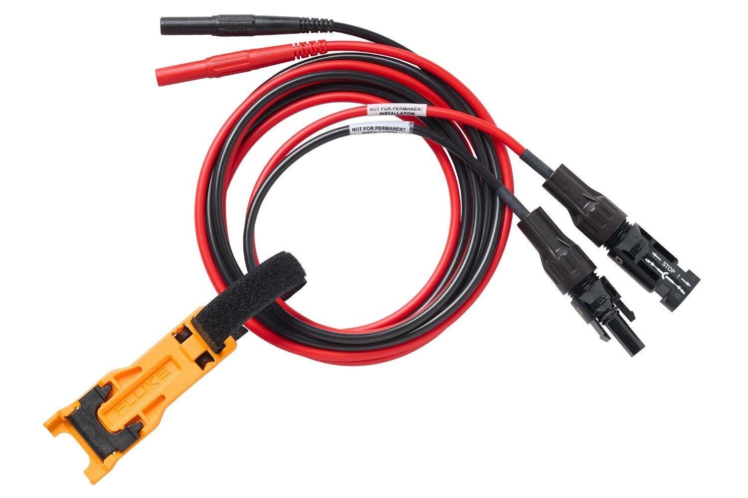 Fluke 325 with Solar Irradiance Meter and TLPV1 MC4 Test Leads