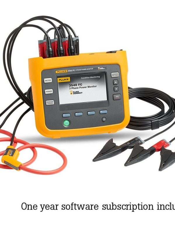 Fluke 3540 FC Three-Phase Power Monitor and Condition Monitoring Kit
