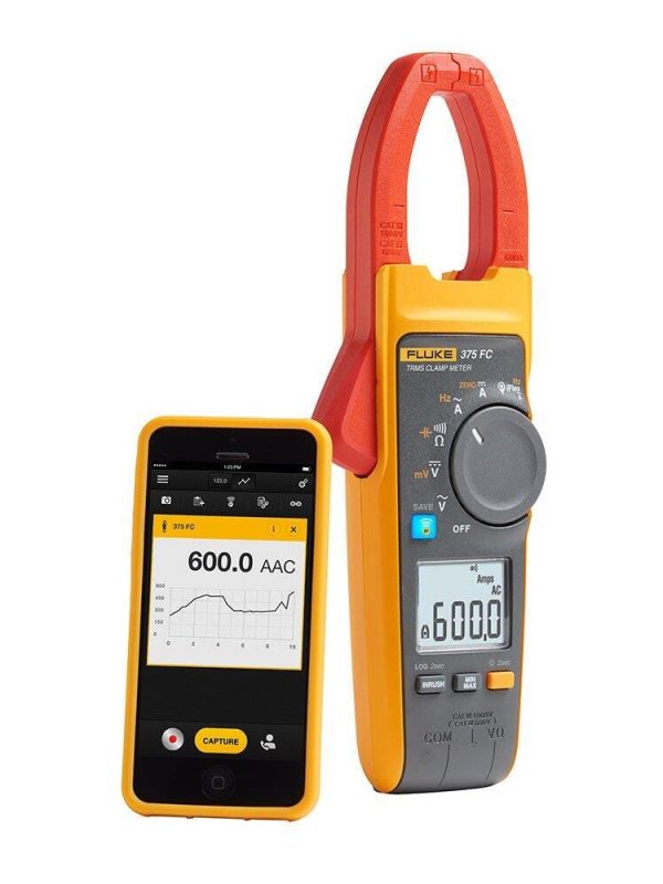 Fluke 375 FC True-RMS AC/DC Clamp Meter