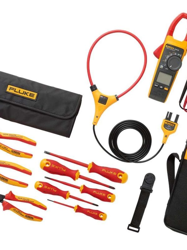 Fluke 376 FC True-RMS Clamp Meter plus insulated hand tools starter kit