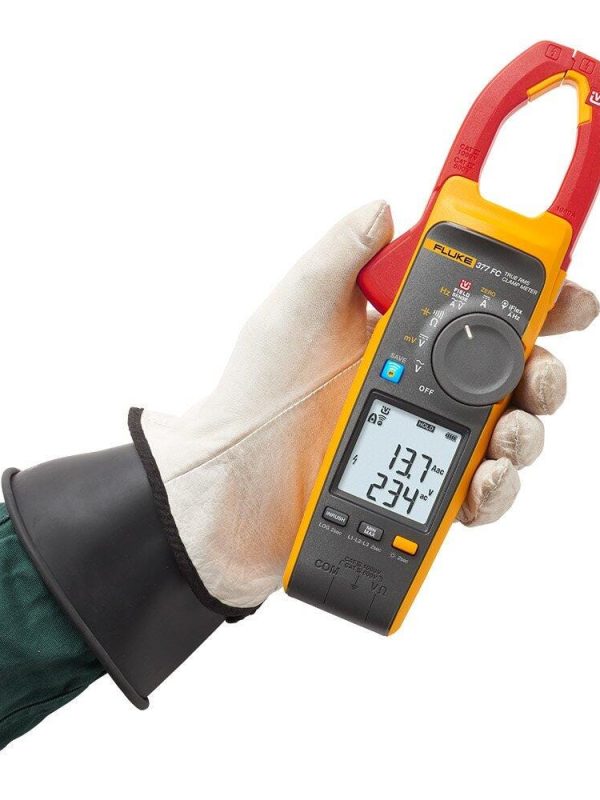 Fluke 377 FC Non-Contact Voltage True-rms AC/DC Clamp Meter with iFlex