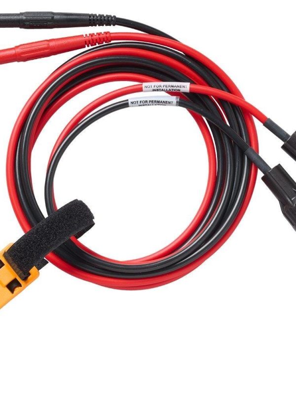 Fluke 393 FC Solar Clamp Meter and TLPV1 MC4 Test Leads