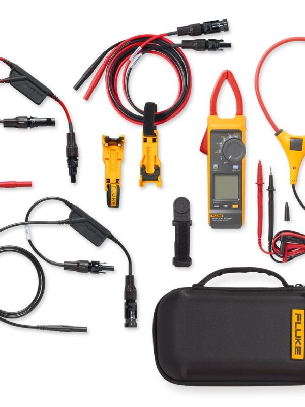 Fluke 393 FC Solar Kit with TLPV1 and TLPV2 Test Leads