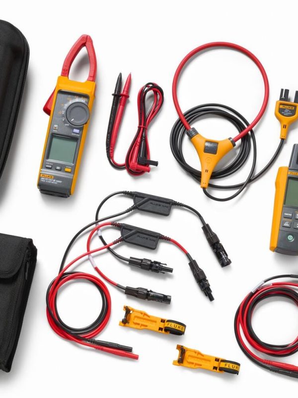Fluke 393 with Solar Irradiance Meter and TLPV Test Leads