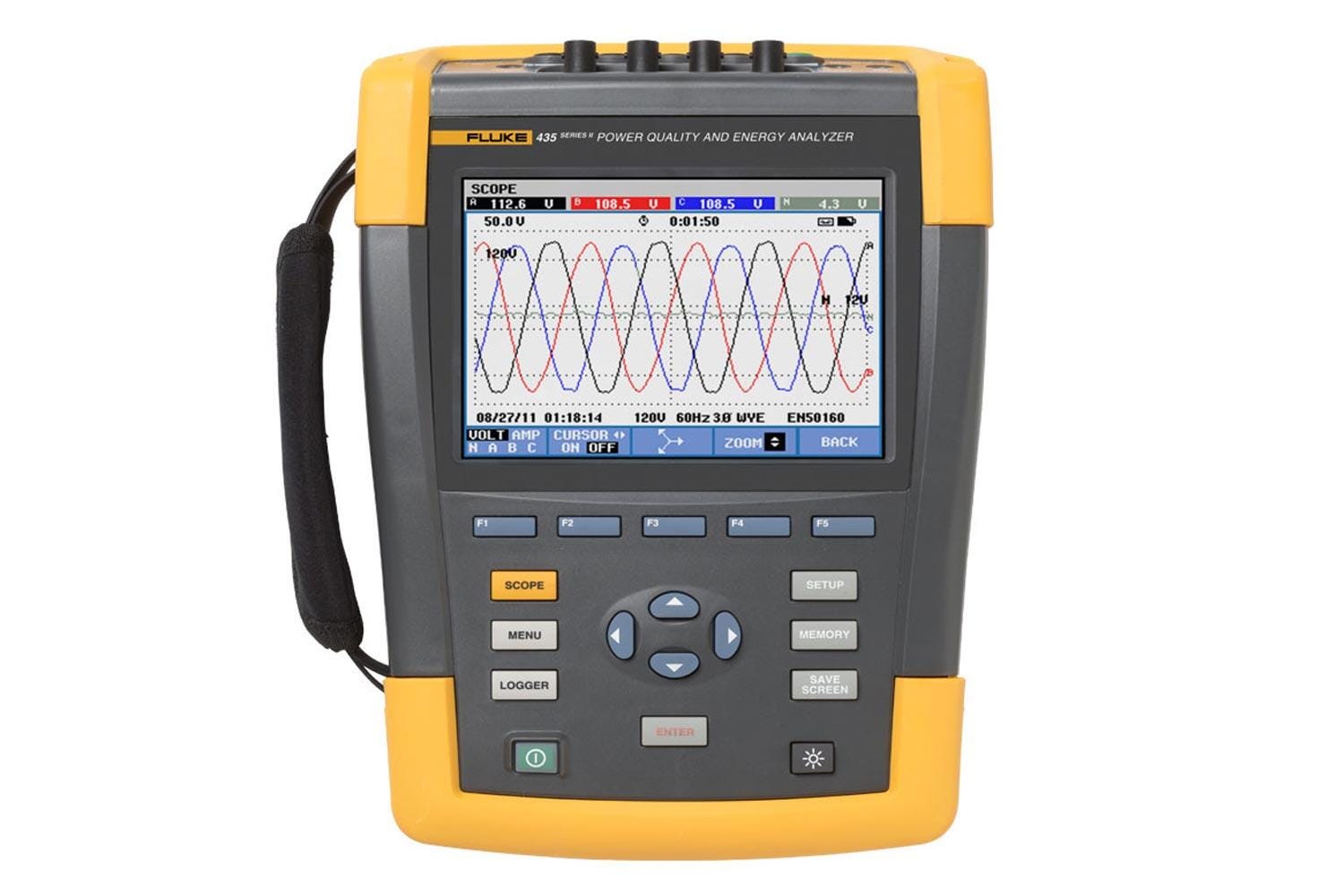 Fluke 434-II and 435-II Power Quality and Energy Analyzers