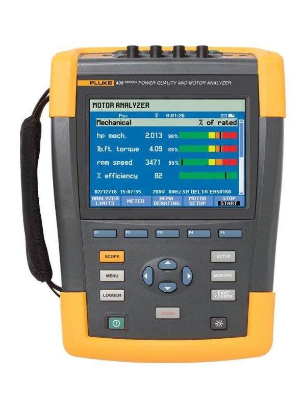 Fluke 438-II Power Quality Analyzer & Motor Analyzer