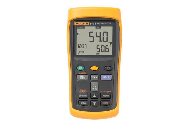 Fluke 54 II B Data Logging Thermometer with Dual Input