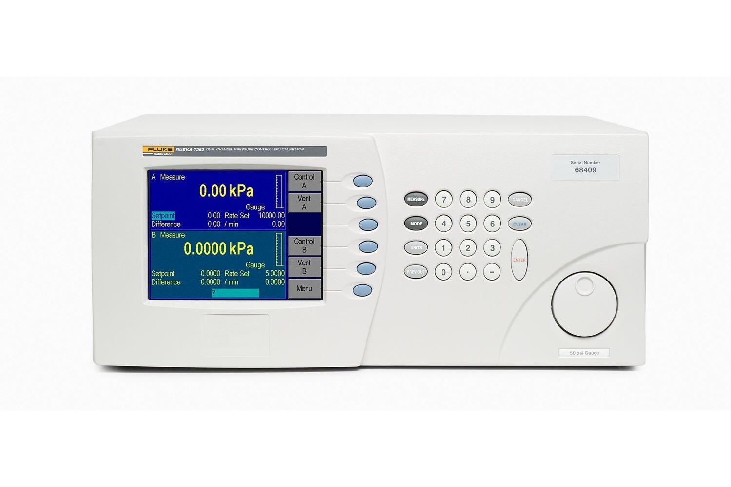 Fluke 7252, 7252i Dual Output Digital Pressure Controllers