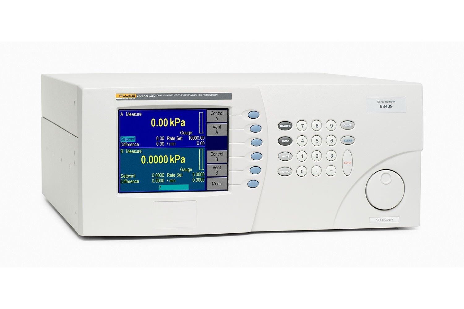 Fluke 7252, 7252i Dual Output Digital Pressure Controllers