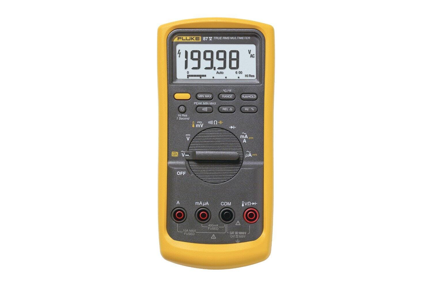 Fluke 87V/E2 Industrial Electrician Combo Kit