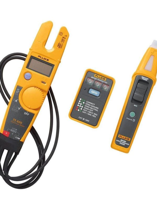Fluke BK120 SmartTrace Breaker Finder and T5-600 Electrical Tester