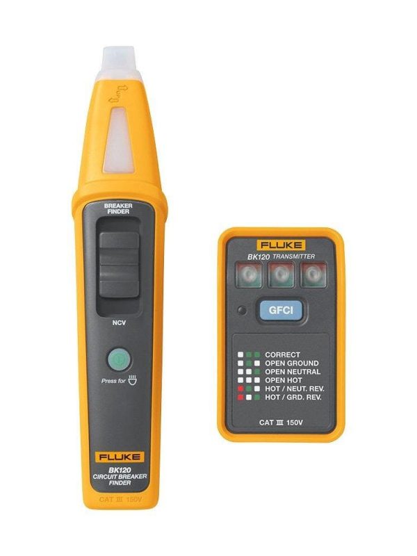 Fluke BK120 SmartTrace Breaker Finder and T5-600 Electrical Tester