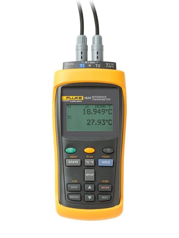 Fluke Calibration 1524 Handheld Thermometer Readout