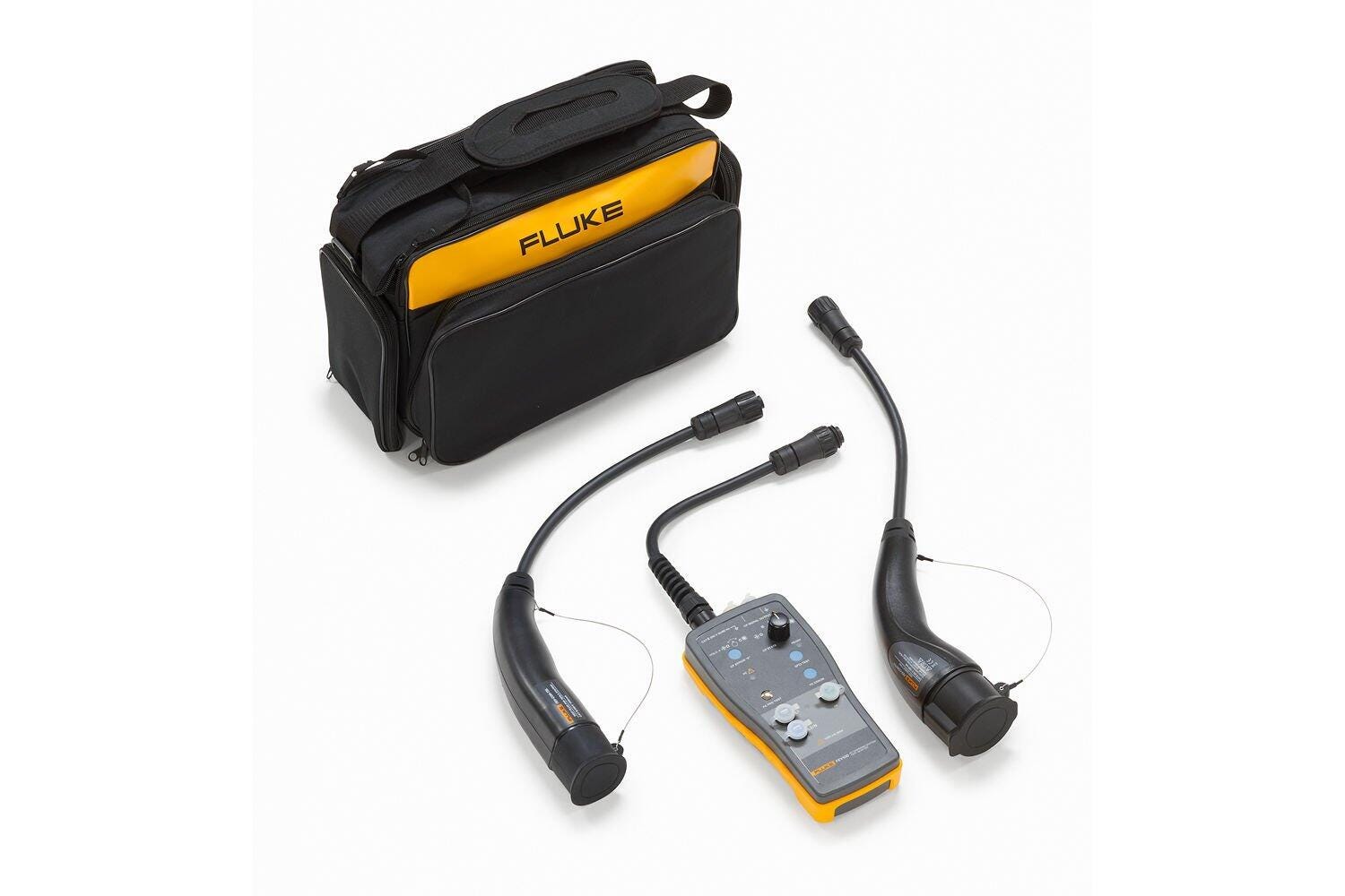 eMobility Tools Kit: FEV100 Test Adapter and Connector for Tesla Station
