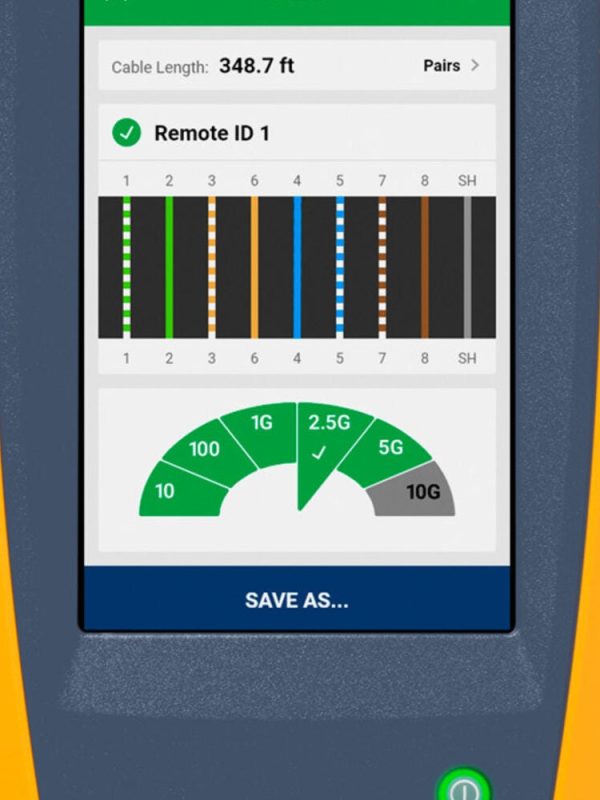 Fluke Networks LinkIQ Industrial Ethernet Cable+Wi-Fi+Network Tester