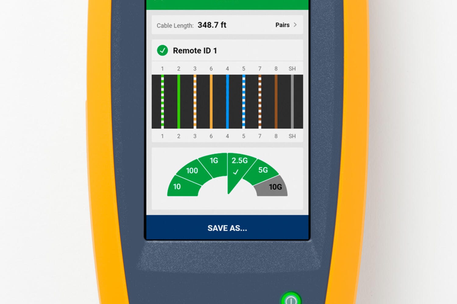 Fluke Networks LinkIQ Industrial Ethernet Cable+Wi-Fi+Network Tester