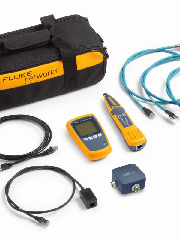 Fluke Networks MicroScanner PoE Industrial Ethernet Cable Verifier Kit