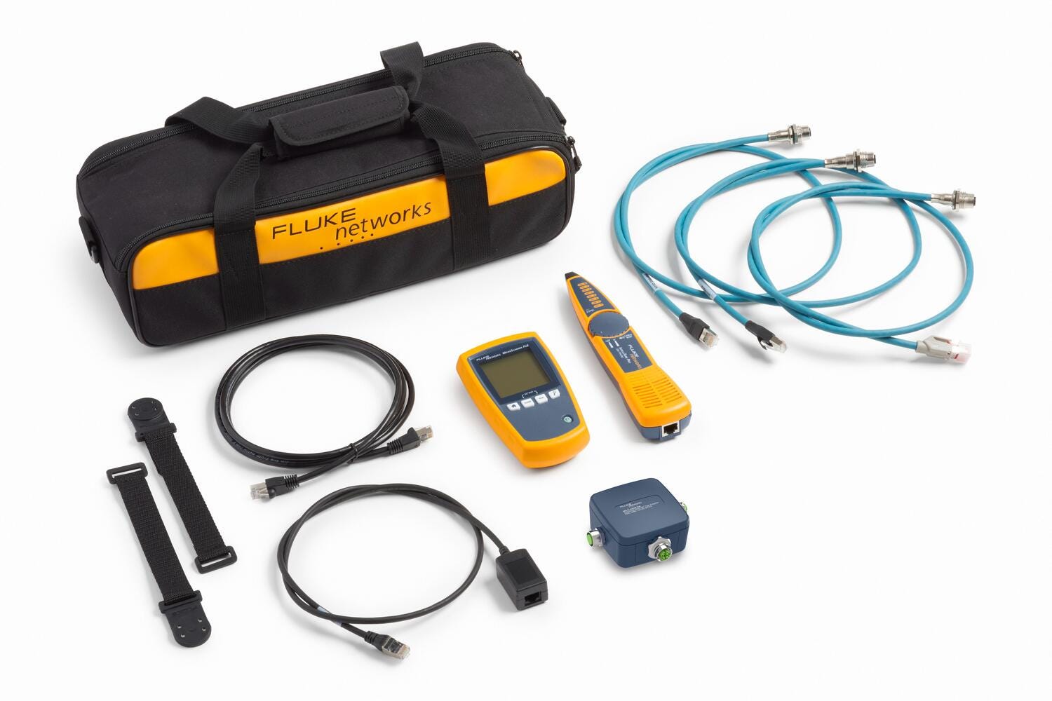 Fluke Networks MicroScanner PoE Industrial Ethernet Cable Verifier Kit