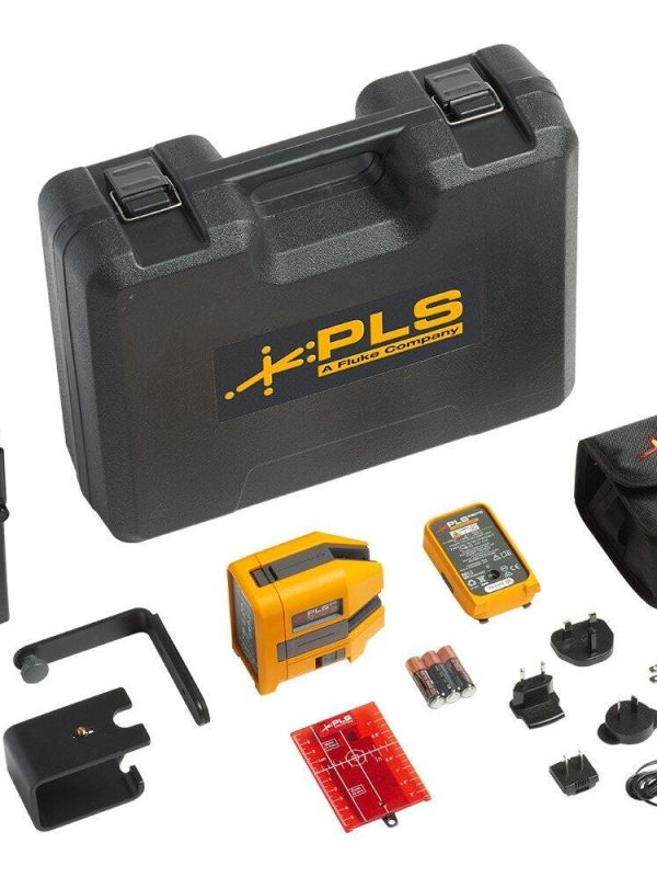 Fluke PLS 6R RBP Point and Cross Line Laser Level Kit