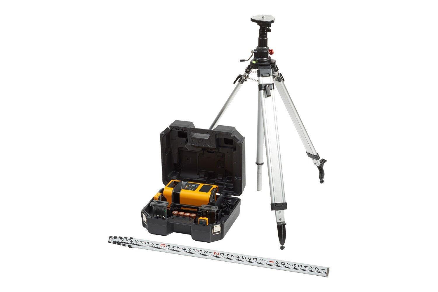 Fluke PLS HV2R KIT Manual Slope Red Rotary Laser Kit