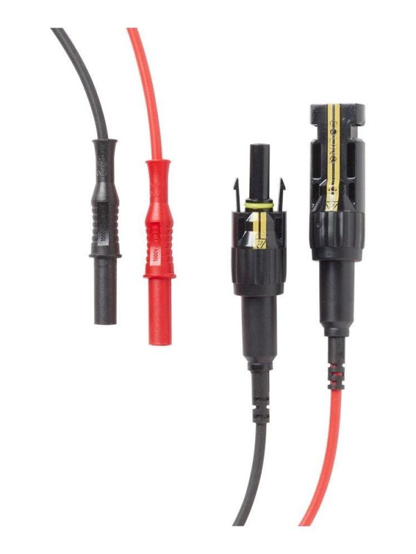Fluke PVLEAD1 Solar PV Connector to 4 mm Test Lead Set