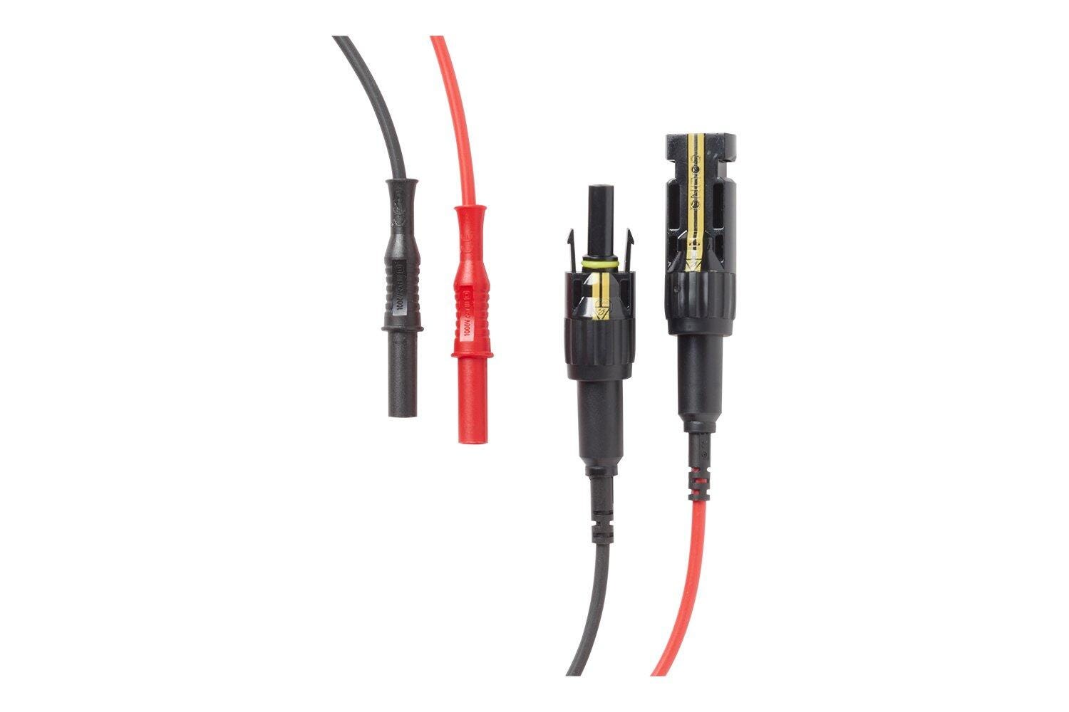 Fluke PVLEAD1 Solar PV Connector to 4 mm Test Lead Set
