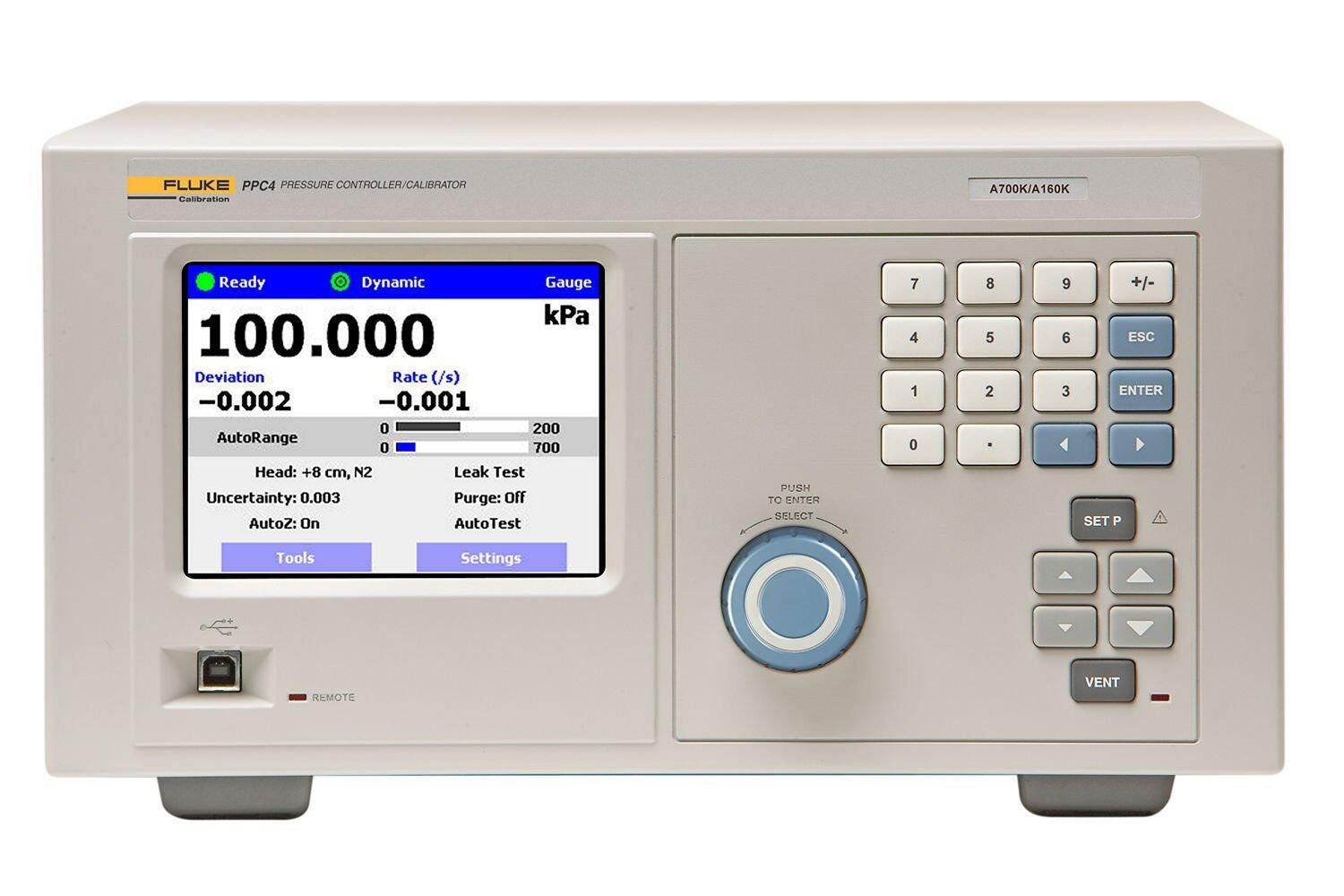 Fluke PPC4 Pressure Controller / Calibrator