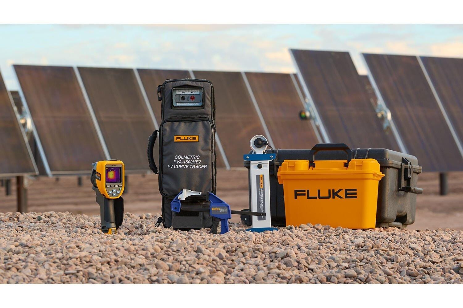 Fluke PVA-1500HE2 I-V Curve Tracer Thermography Kit