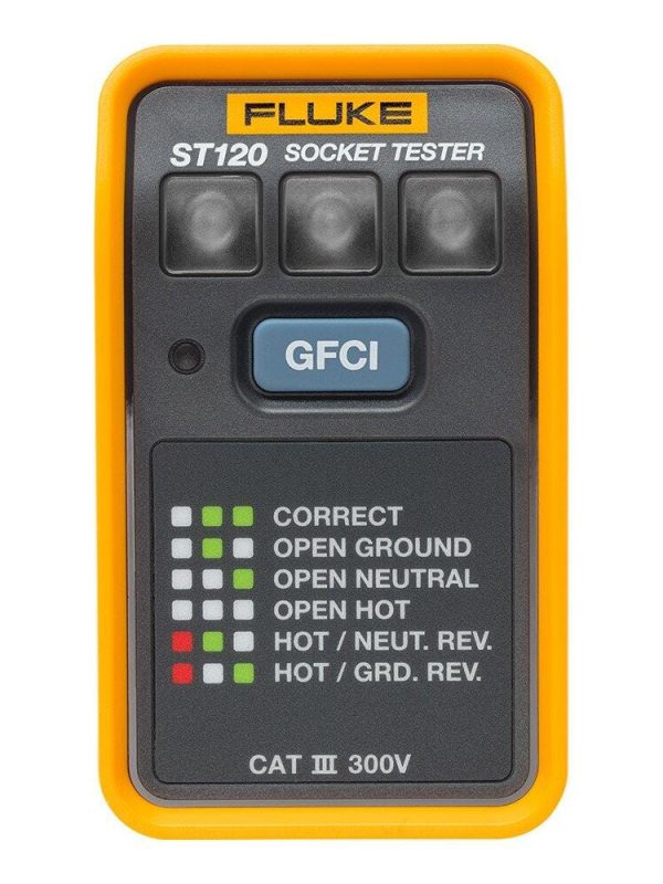 Fluke ST120 GFCI Socket Tester
