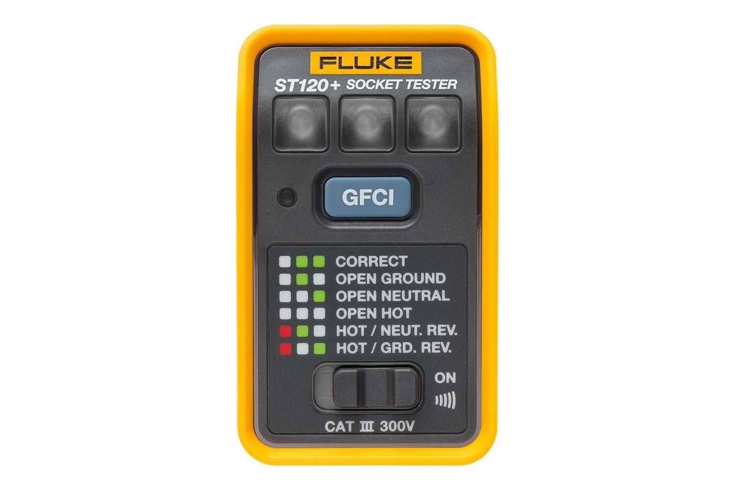 Fluke ST120+ GFCI Socket Tester with Beeper