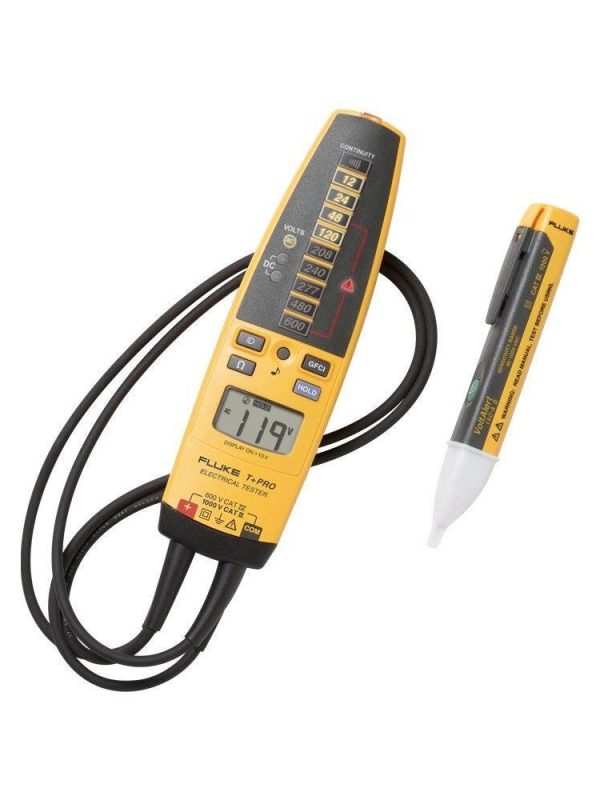 Fluke T+PRO-1AC Electrical Tester and AC Voltage Detector Kit