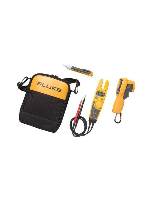 Fluke T5-600/62MAX+/1AC II IR Thermometer, Electrical Tester and Voltage Detector Kit