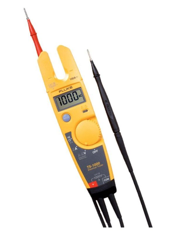 Fluke T5-600/62MAX+/1AC II IR Thermometer, Electrical Tester and Voltage Detector Kit