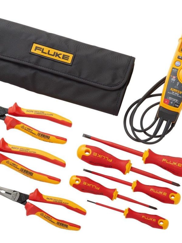 Fluke T6-1000 Electrical Tester plus Insulated Hand Tools Starter Kit