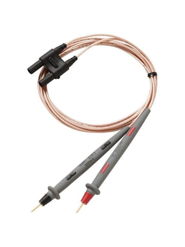 Fluke TL2X4W-PTII 2x4 Wire Ohms Test Lead 2 mm Probe Tip