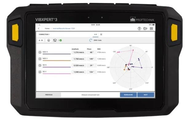 Fluke VIBXPERT 3 Balancer