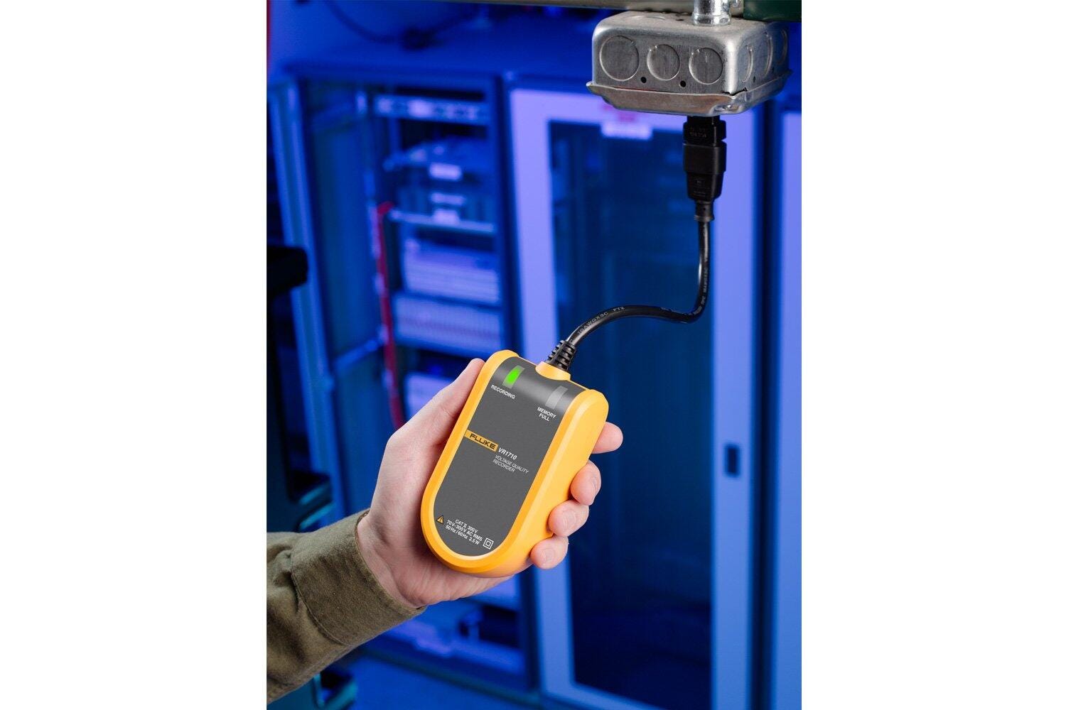 Fluke VR1710 Single Phase Power Quality Recorder & Voltage Recorder