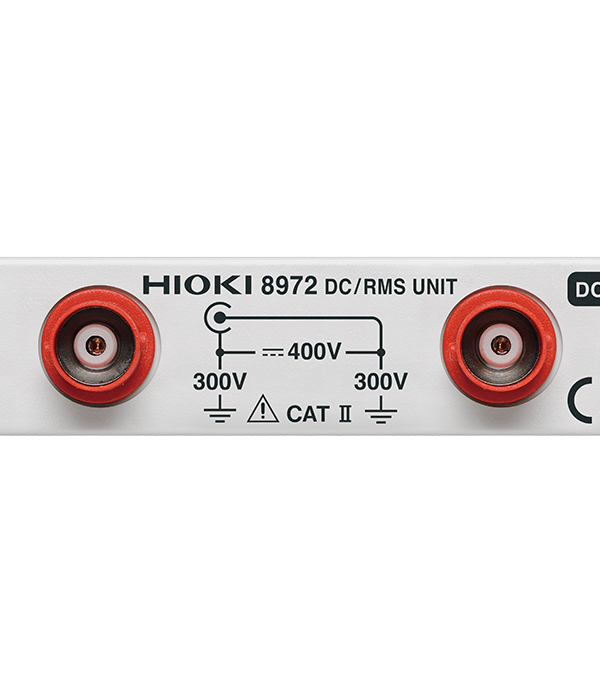 Hioki 8972 DC/RMS Unit — Electrical Measurement Made Easy with MME