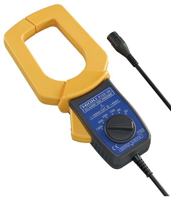 Hioki 9132-50 Clamp On Probe — High Accuracy Current Measurement